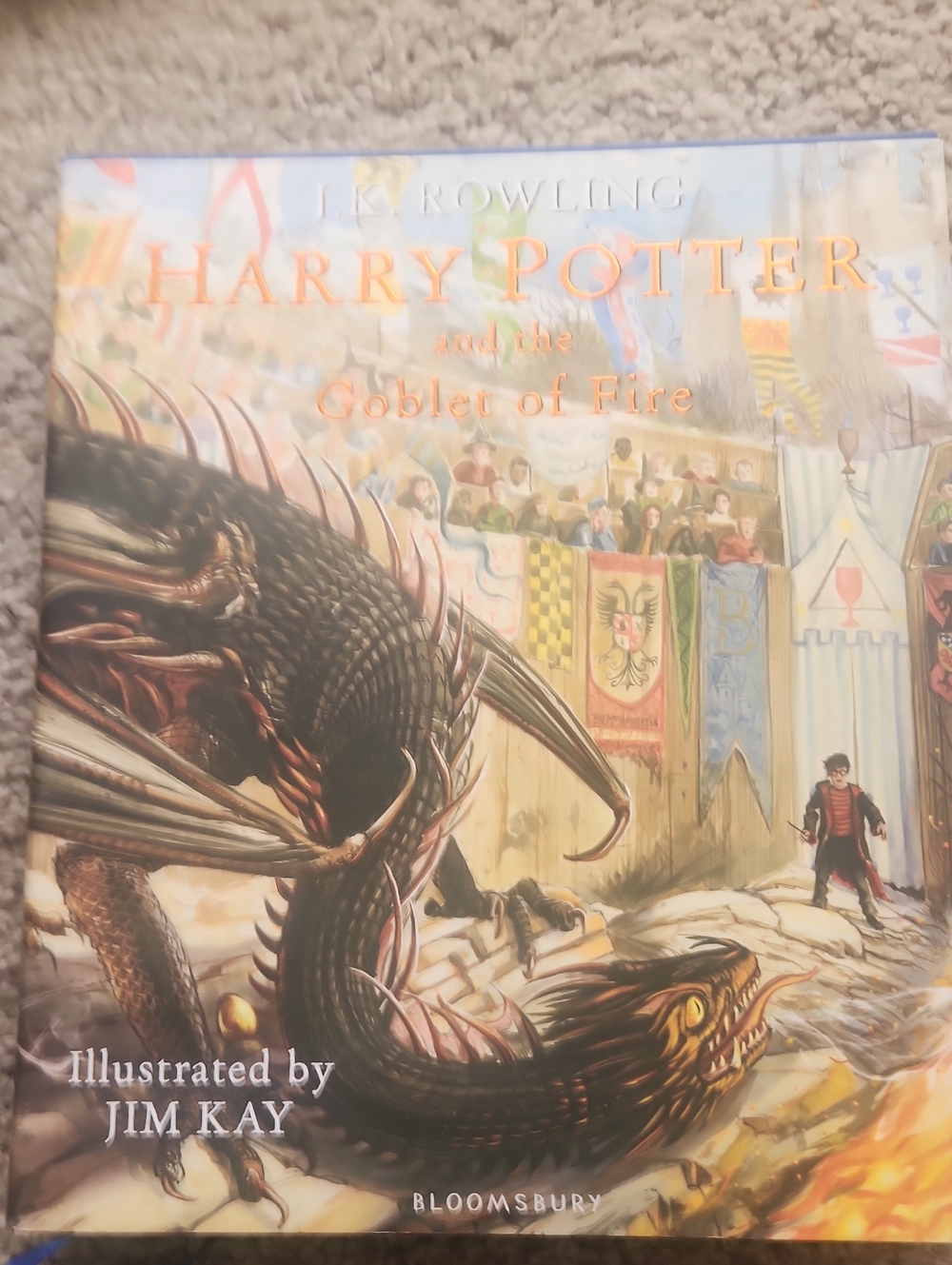 Harry Potter And The Goblet Of Fire Illustrated By Jim Kay